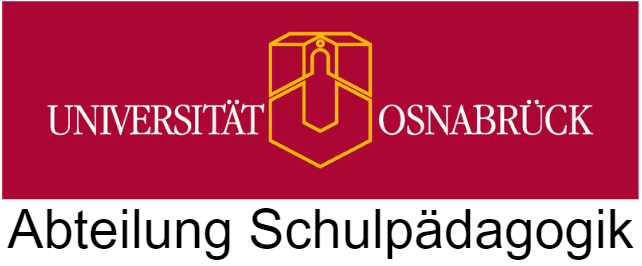 UOS Logo RotFond sRGB v01 mit Abteilung Schulpädagogik