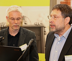 Prof. Dr. Peter Cloos (li.) und Prof. Dr. Stephan Brée (re.)